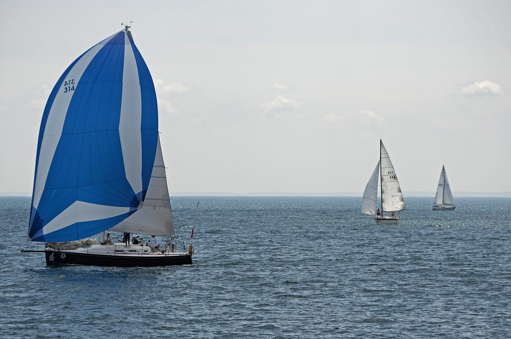 Blue Streak, Allegro, Ticker Tape, 18th July 2011, Lake Ontario 300 photo copyright Tommie Sue Montgomery taken at  and featuring the  class