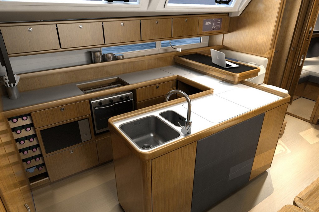 Bavaria’s new Cruiser 56 - Bar detail © Bavaria Yachts Australia http://www.bavariasail.com.au