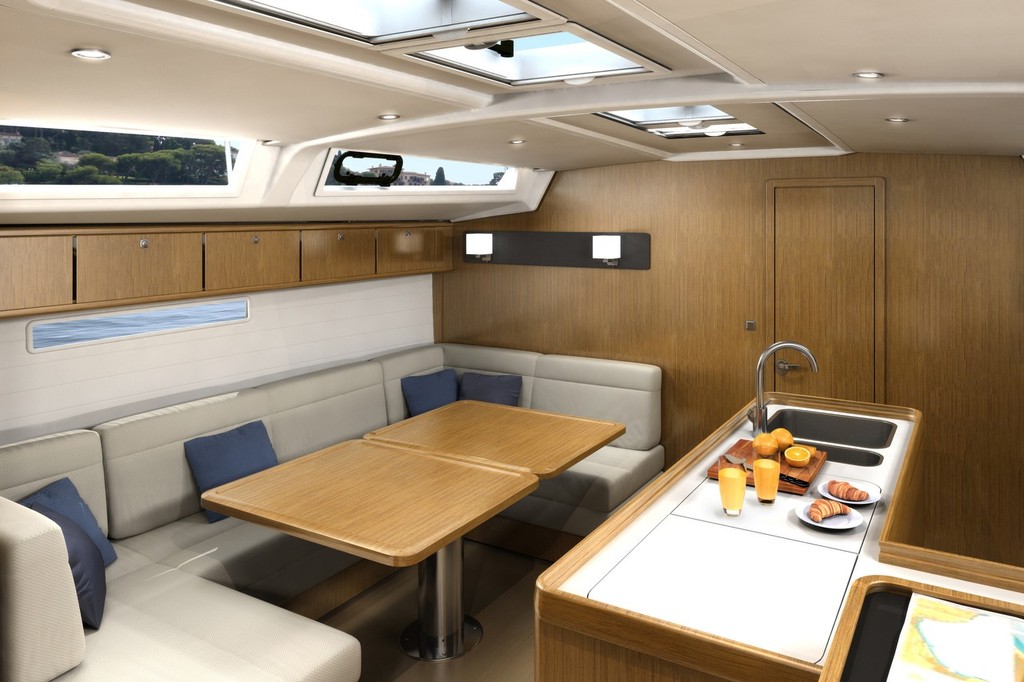 Bavaria’s new Cruiser 56 - saloon to port © Bavaria Yachts Australia http://www.bavariasail.com.au