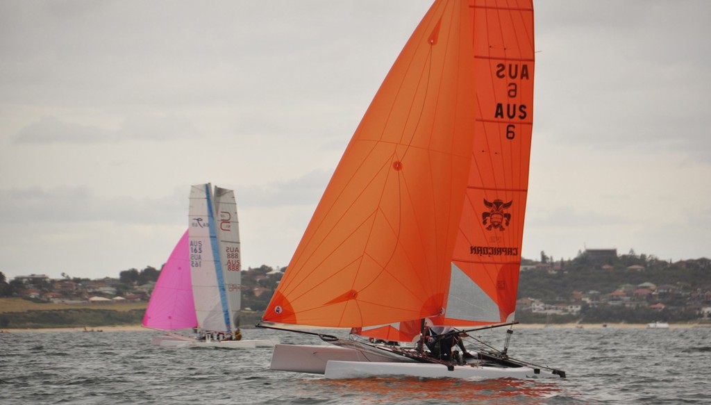 Sailing the Capricorn GEN 2 - Chris Caldecoat and Pete Langman © James ogilvie