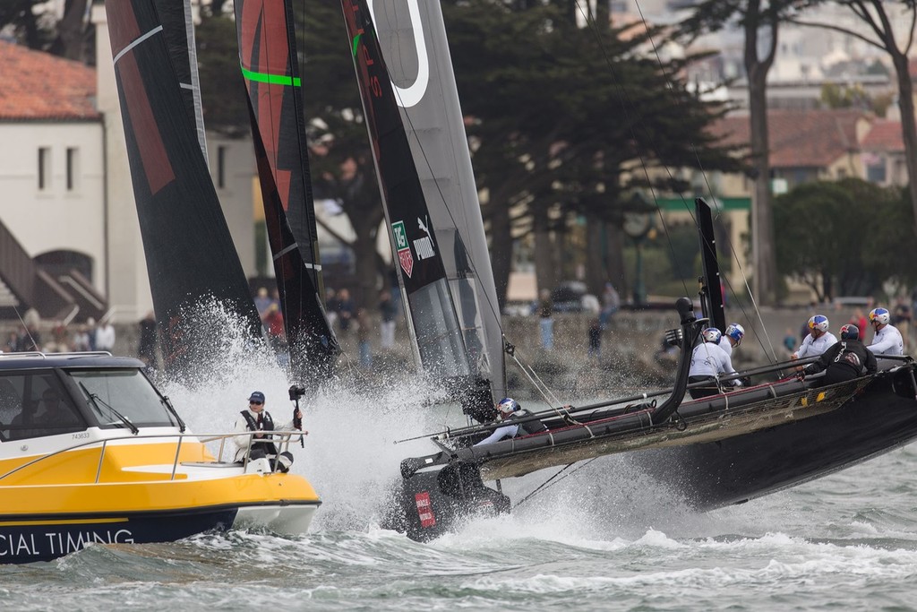 23/08/2012, San Francisco (USA,CA), 34th America's Cup, America's Cup World Series  San Francisco 2012 August, Race Day 2 photo copyright ACEA - Photo Gilles Martin-Raget http://photo.americascup.com/ taken at  and featuring the  class