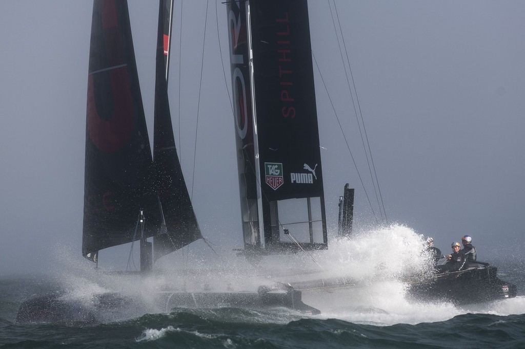 AC45 Training - Oracle Team USA - San Francisco - 10 September 2012 photo copyright Guilain Grenier Oracle Team USA http://www.oracleteamusamedia.com/ taken at  and featuring the  class