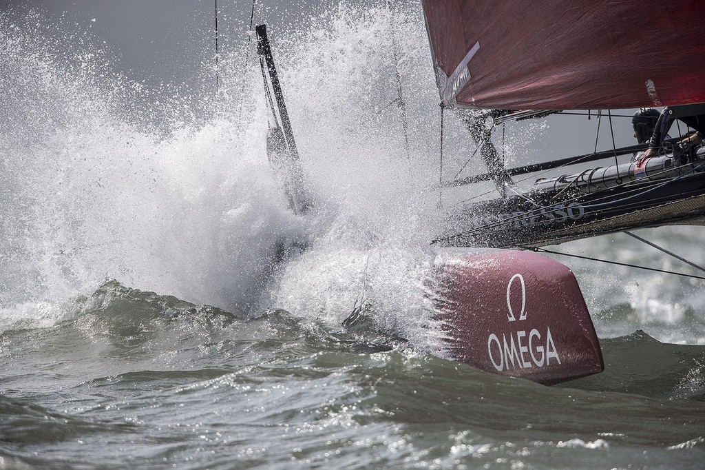 Emirates Team NZ in training AC45 Training San Francisco (USA) © Guilain Grenier Oracle Team USA http://www.oracleteamusamedia.com/