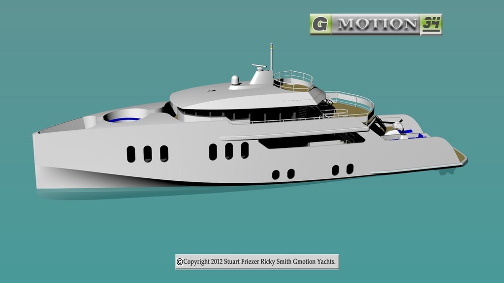 Gmotion 34 motor yacht - Gmotion Yachts global launch © Stuart Friezer