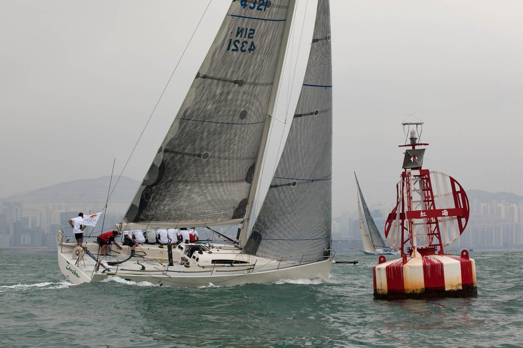 RHKYC Hainan Race 2012 - Zanzibar, serious contender for handicap honours ©  RHKYC/Guy Nowell http://www.guynowell.com/