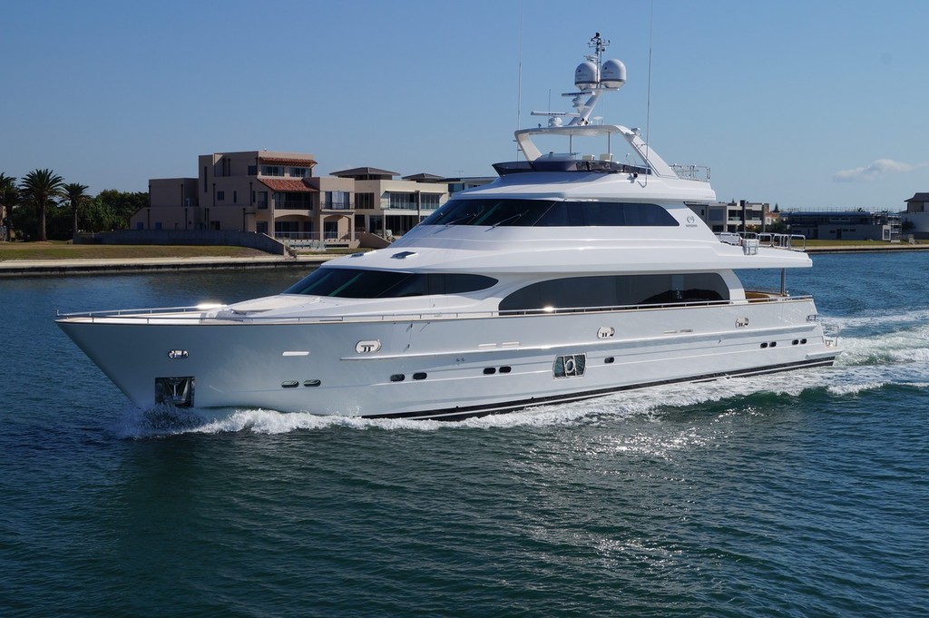 Horizon P110 photo copyright Horizon Yachts www.horizonyacht.com taken at  and featuring the  class