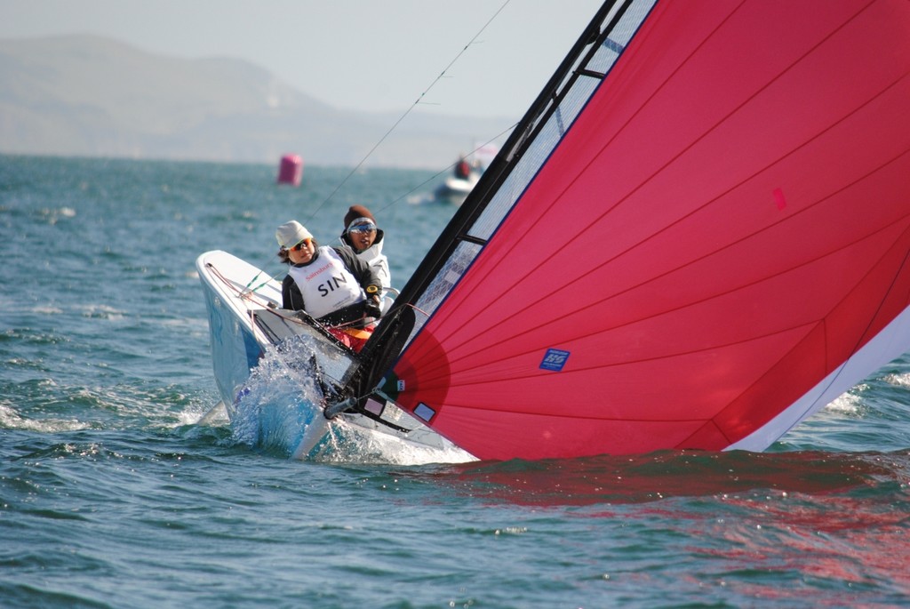 SKUD 18 - Day 5 2012 Paralympic Regatta, Portland  Harbour photo copyright David Staley - IFDS  taken at  and featuring the  class