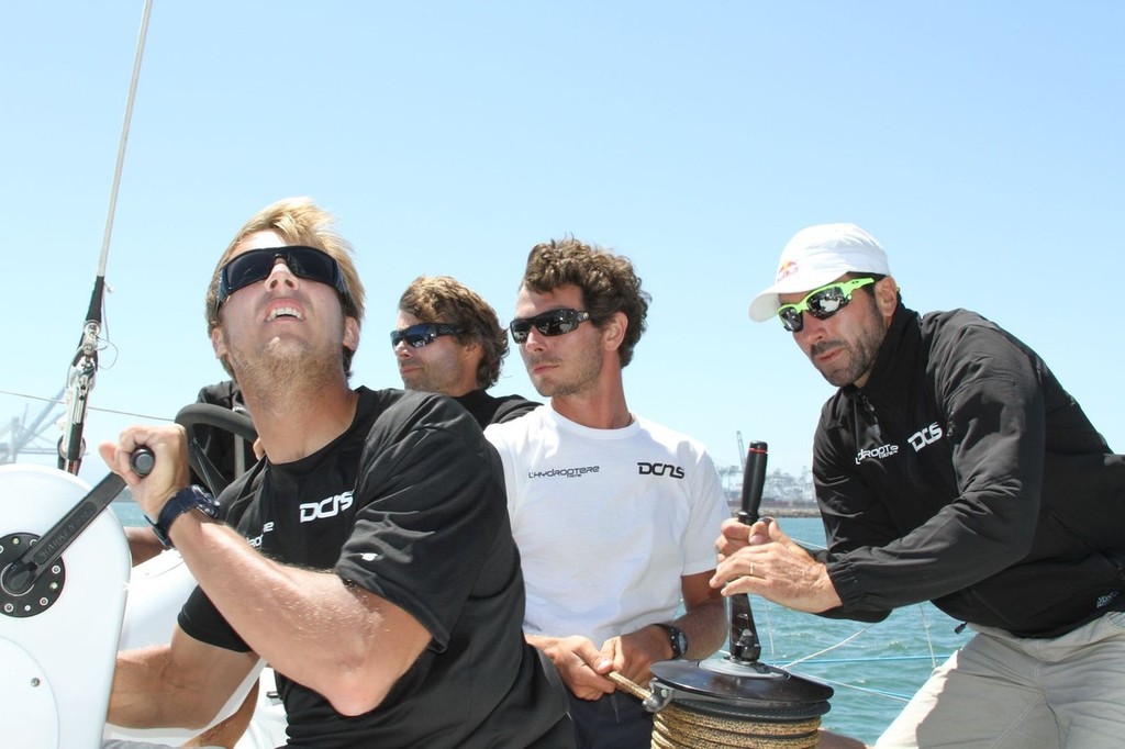 l’Hydroptère DCNS carried out her first sea trials in the United States © T.Lesage/l'Hydroptère DCNS .