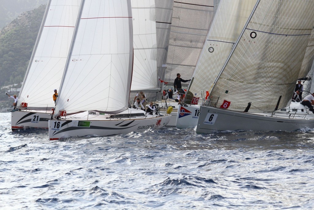 IMG 4380 (1) - Marmaris International Race Week Day 2 photo copyright  Icarus Sailing Media http://www.icarussailingmedia.com/ taken at  and featuring the  class