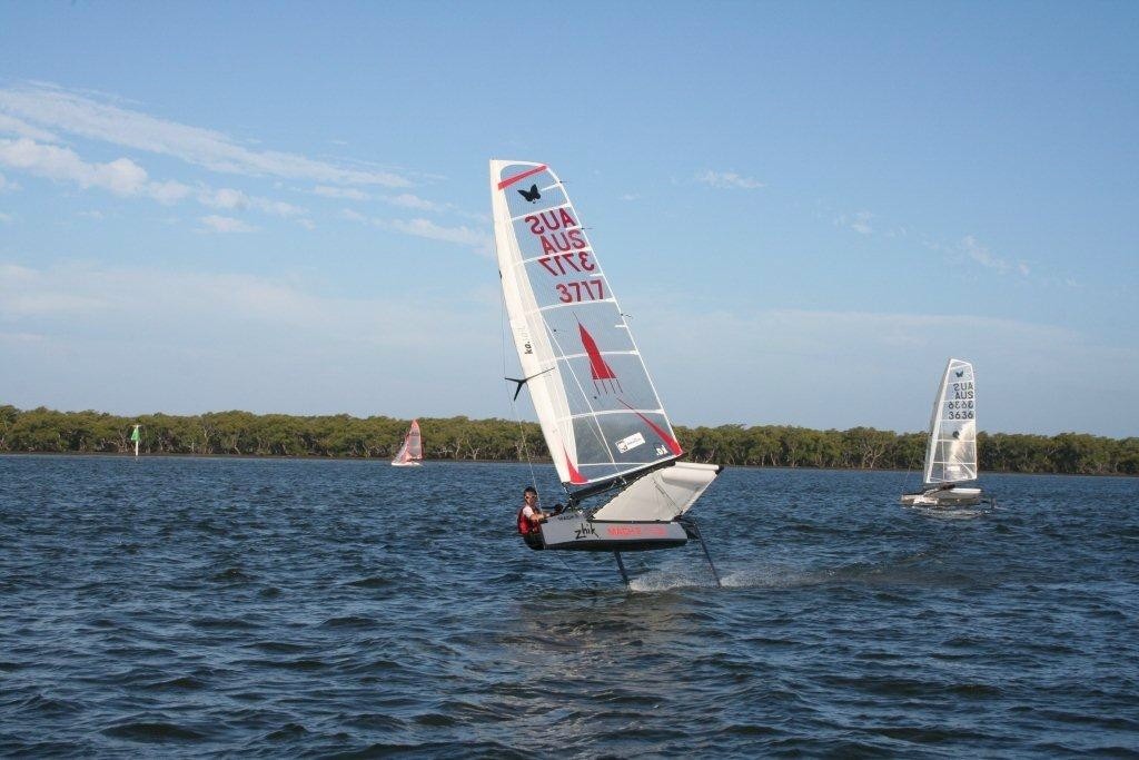 Jack Sherring - Junior Moth Sailor photo copyright Southport YC taken at  and featuring the  class