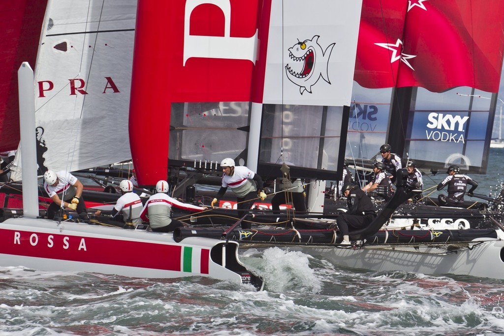 Luna Rossa - San Francisco,ACWS 45 San Francisco - Fleet racing Final © Luna Rossa/Studio Borlenghi