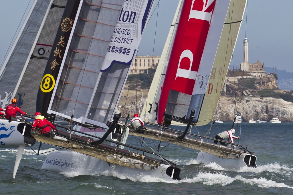 Luna Rossa - San Francisco,ACWS 45 San Francisco - Fleet racing Final © Luna Rossa/Studio Borlenghi
