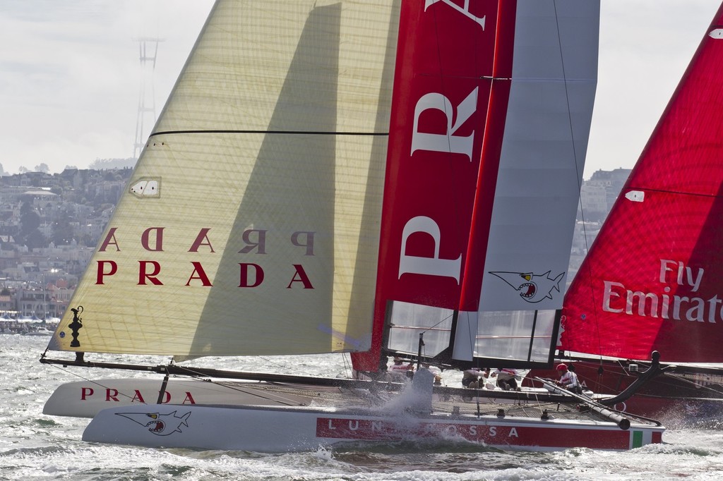 Luna Rossa - San Francisco,ACWS 45 San Francisco - Fleet racing Final © Luna Rossa/Studio Borlenghi