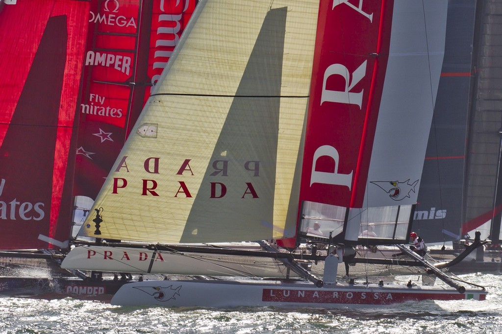 Luna Rossa - San Francisco,ACWS 45 San Francisco - Fleet racing Final © Luna Rossa/Studio Borlenghi