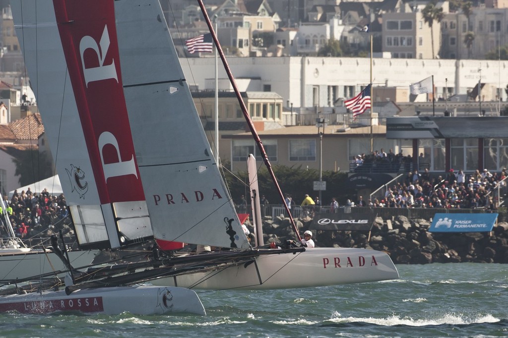 Luna Rossa - San Francisco,ACWS 45 San Francisco - Fleet racing Final photo copyright Luna Rossa/Studio Borlenghi taken at  and featuring the  class