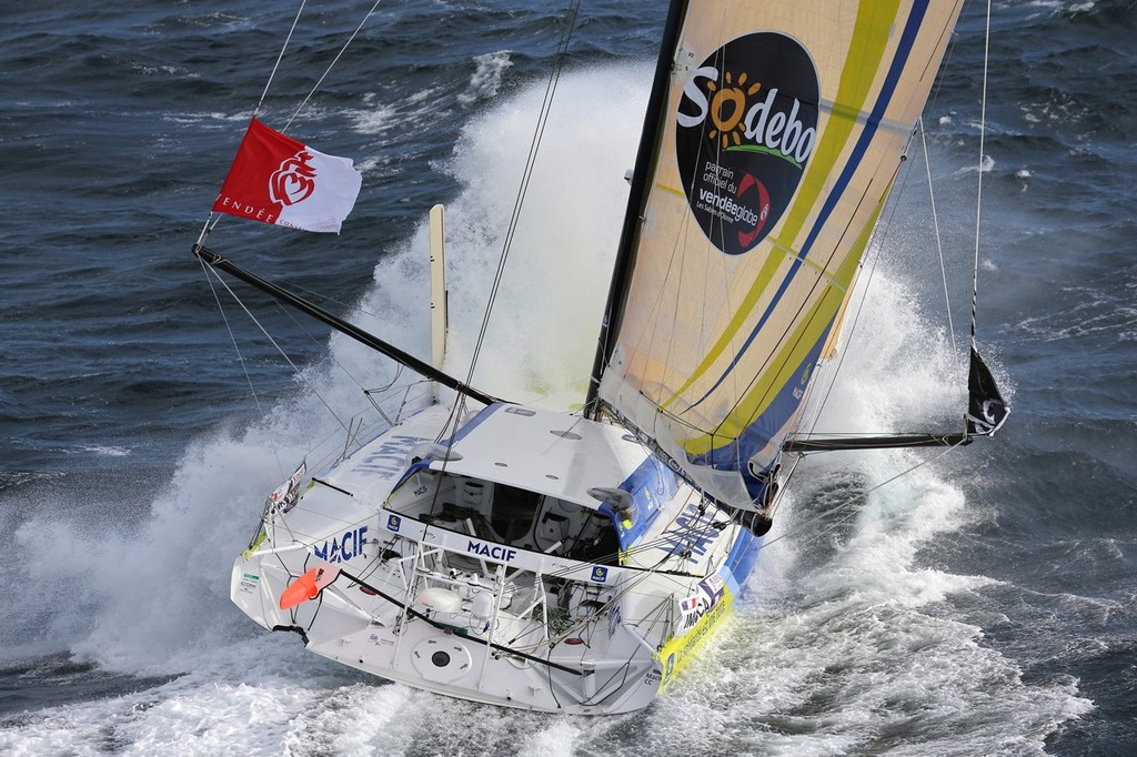 Macif, Francois Gabart © Jean-Marie Liot / DPPI / Vendée Globe http://www.vendeeglobe.org