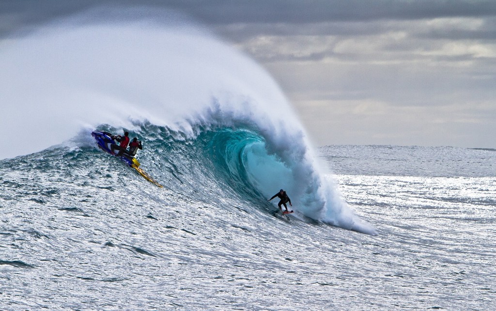 Tom Carroll surfing Secret Reef W.A. photo copyright Yamaha WaveRunner taken at  and featuring the  class