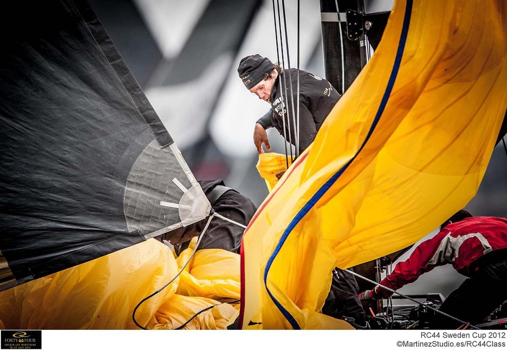 Bowman on Team Nika (RUS) - RC44 Sweden Cup 2012 © RC44 Class/MartinezStudio.es