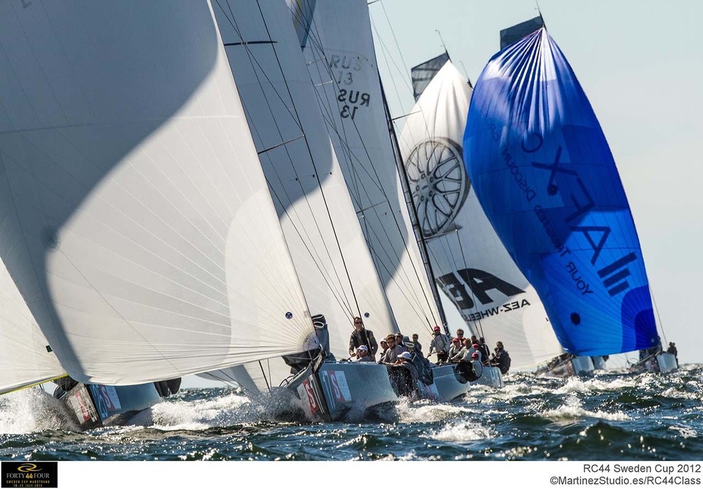 RC44 Fleet in Marstrand - RC44 Sweden Cup 2012 © RC44 Class/MartinezStudio.es