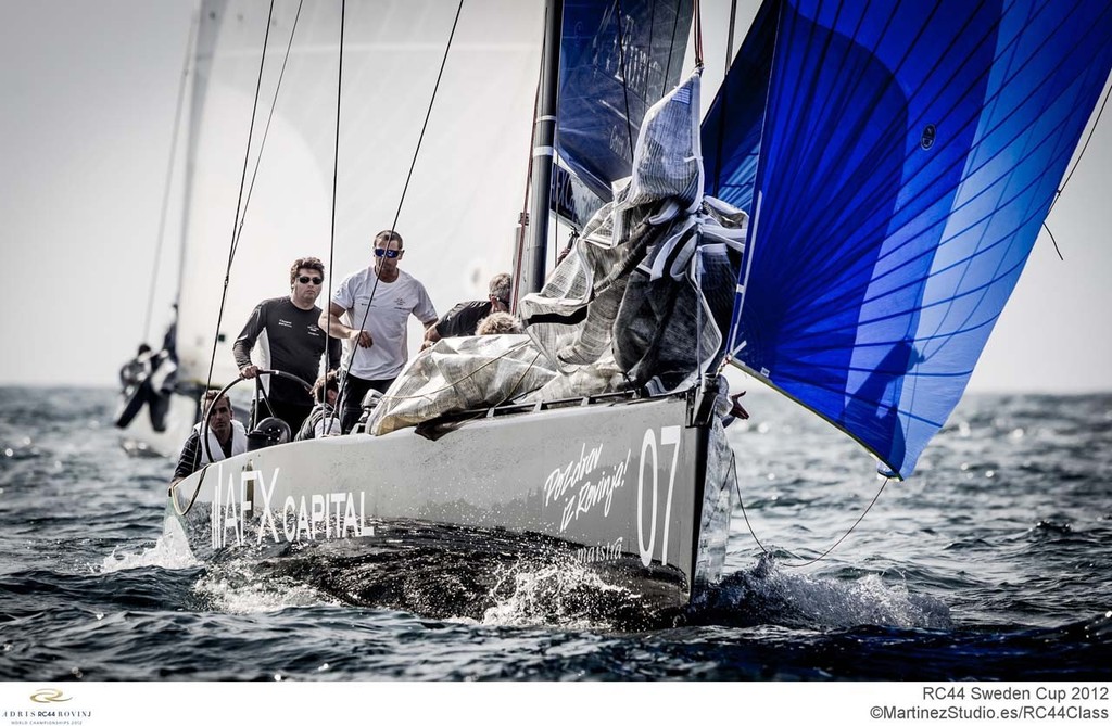 Adris RC44 World Championships 2012: AFX Capital Racing Team (ITA 7) © MartinezStudio.es