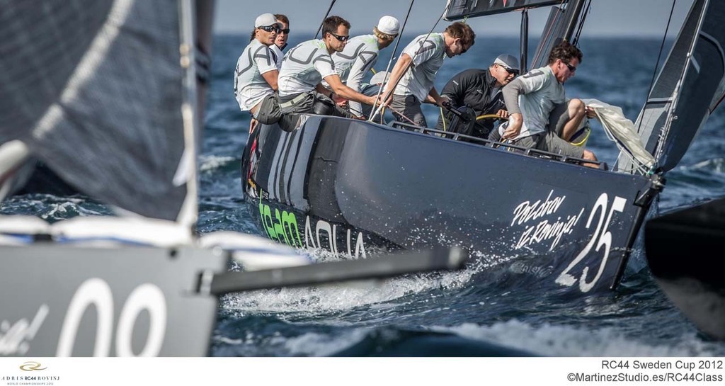 Adris RC44 World Championships 2012: Team Aqua (GBR 2041) © MartinezStudio.es