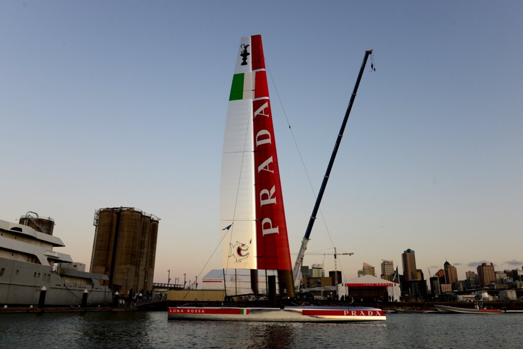 PI8 6394 - Luna Rossa Challenge 2013 - Launch October 26, 2012 Auckland photo copyright Sail-World.com/NZ  taken at  and featuring the  class