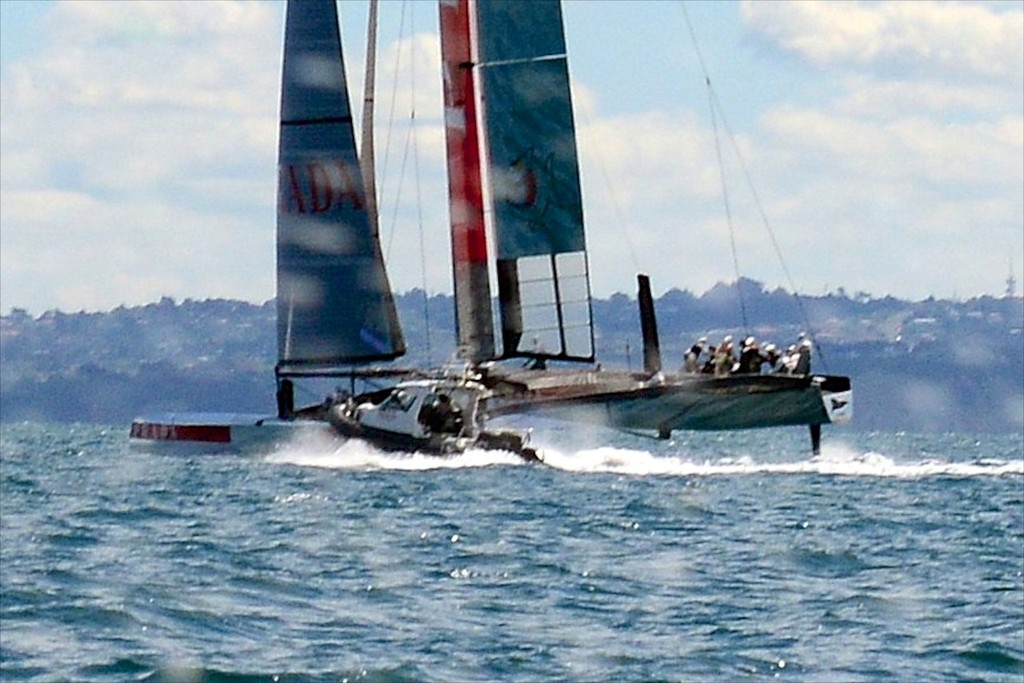 America&rsquo;s Cup - Luna Rossa Challenge November 9, 2012 photo copyright Sail-World.com/NZ  taken at  and featuring the  class