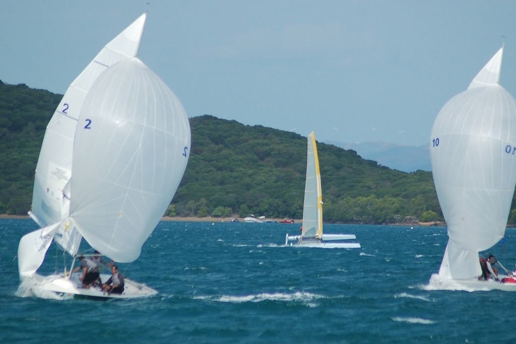 Matchracing in Noumea photo copyright Brian Haybittle taken at  and featuring the  class