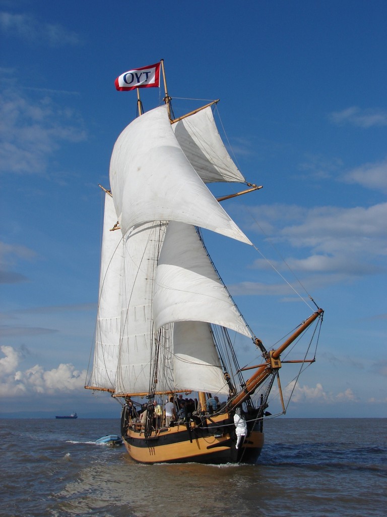 HMS Pickle - a new home in Gibraltar photo copyright  SW taken at  and featuring the  class