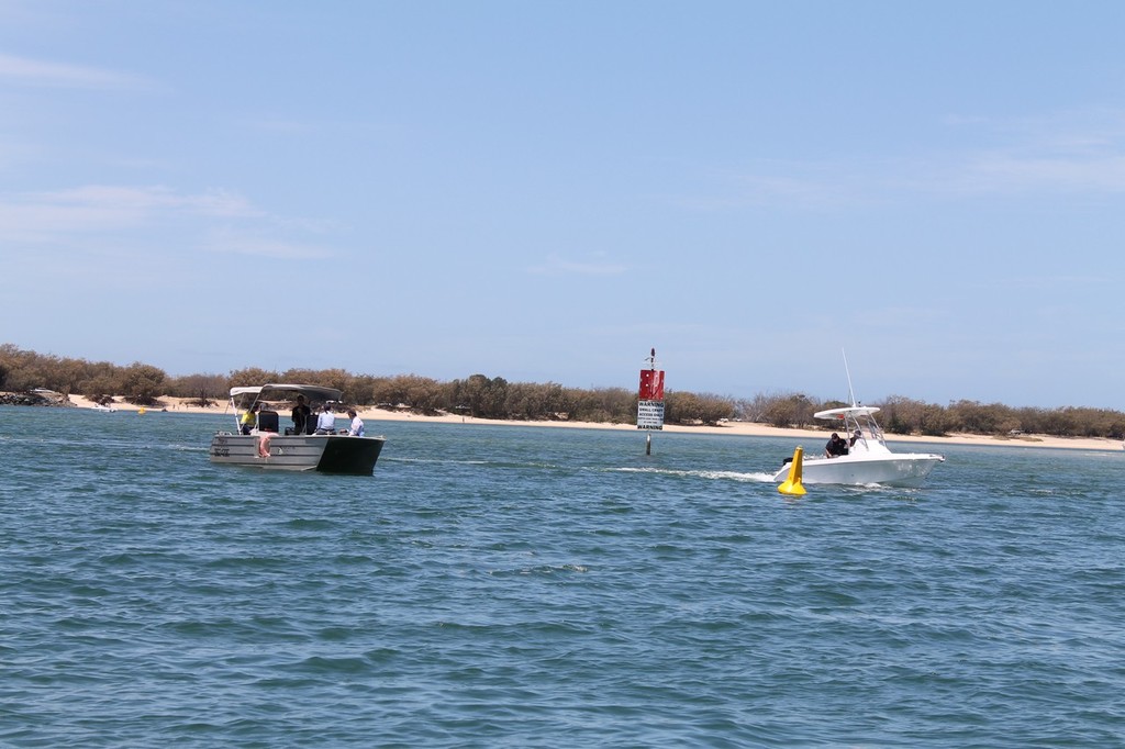 Putting the boats through their paces photo copyright Jeni Bone taken at  and featuring the  class