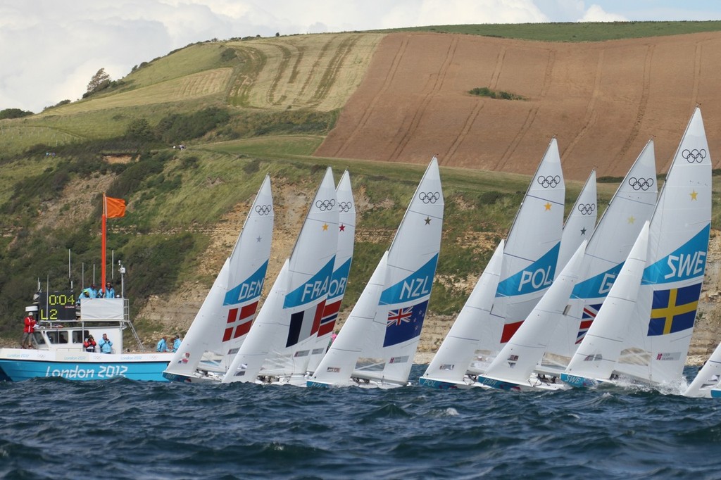 July 29, 2012  Star Start Race 1 photo copyright Richard Gladwell www.photosport.co.nz taken at  and featuring the  class