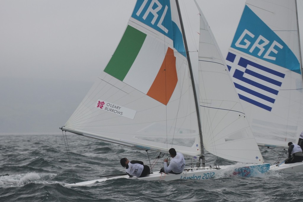 July 31, 2012  Mens Two Handed Keelboat - Peter O’Leary David Burrows (IRL) © Richard Gladwell www.photosport.co.nz