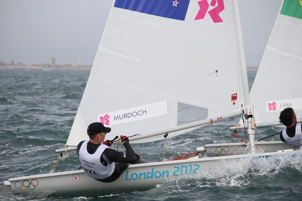 July 31, 2012  Mens Singlehander - Andrew Murdoch (NZL) © Richard Gladwell www.photosport.co.nz