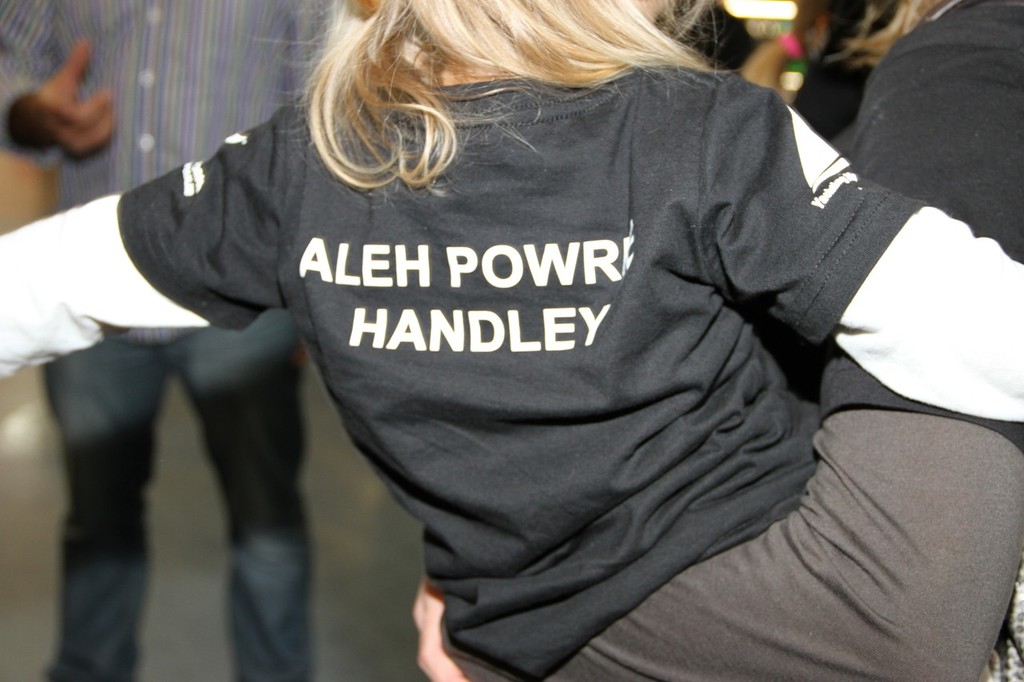 New Zealand Sailing Team - supporters crew shirt © Richard Gladwell www.photosport.co.nz