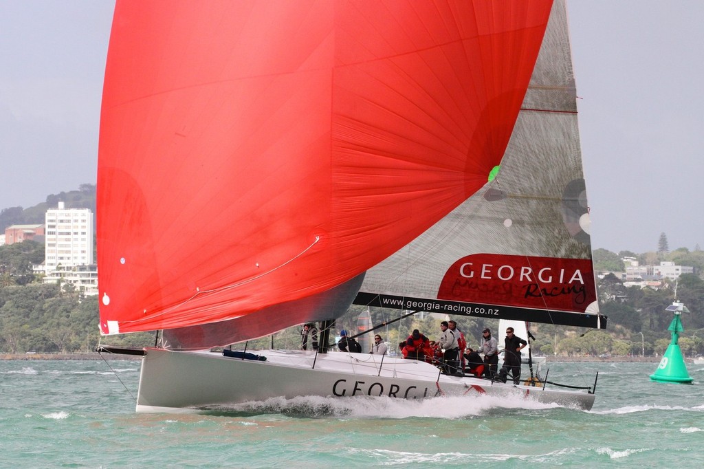 Georgia Racing 2012 Coastal Classic Start  © Richard Gladwell www.photosport.co.nz