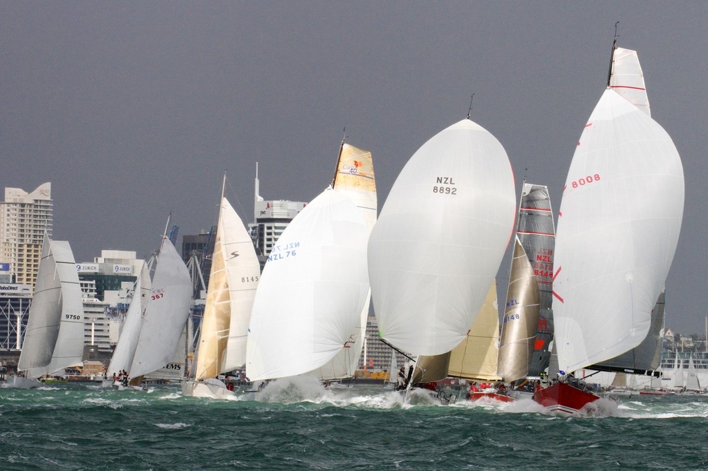 Start of the 2012 Coastal Classic photo copyright Richard Gladwell www.photosport.co.nz taken at  and featuring the  class