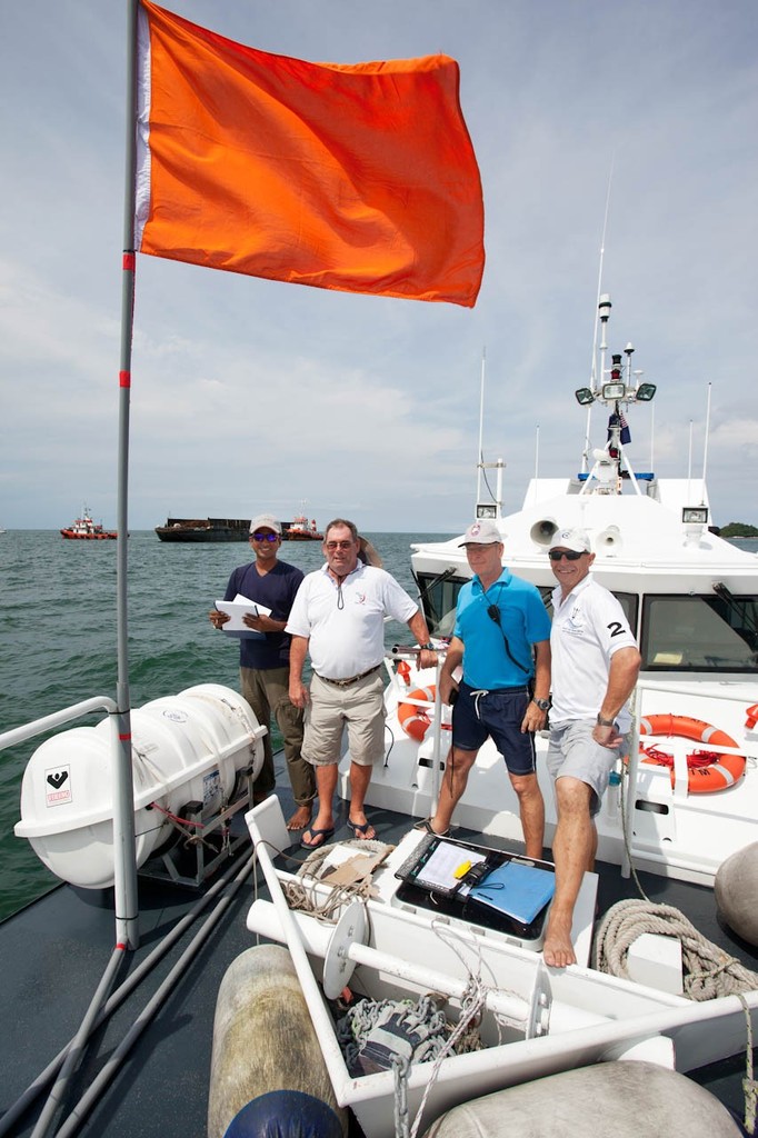 Raja Muda Selangor International Regatta 2012 - Race Management Team © Guy Nowell / RMSIR