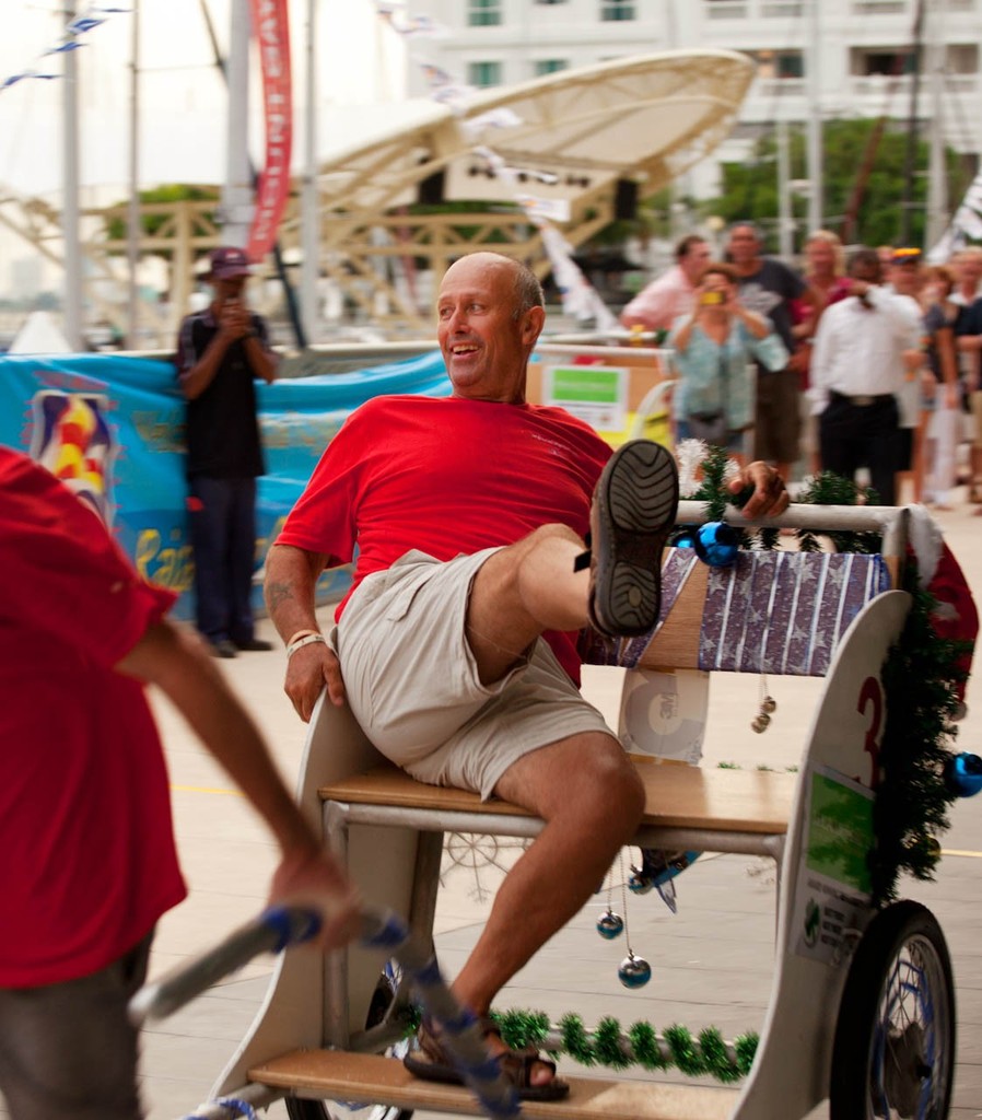 Raja Muda Selangor International Regatta 2012-Penang Rickshaw Races - I did it my way! © Guy Nowell / RMSIR