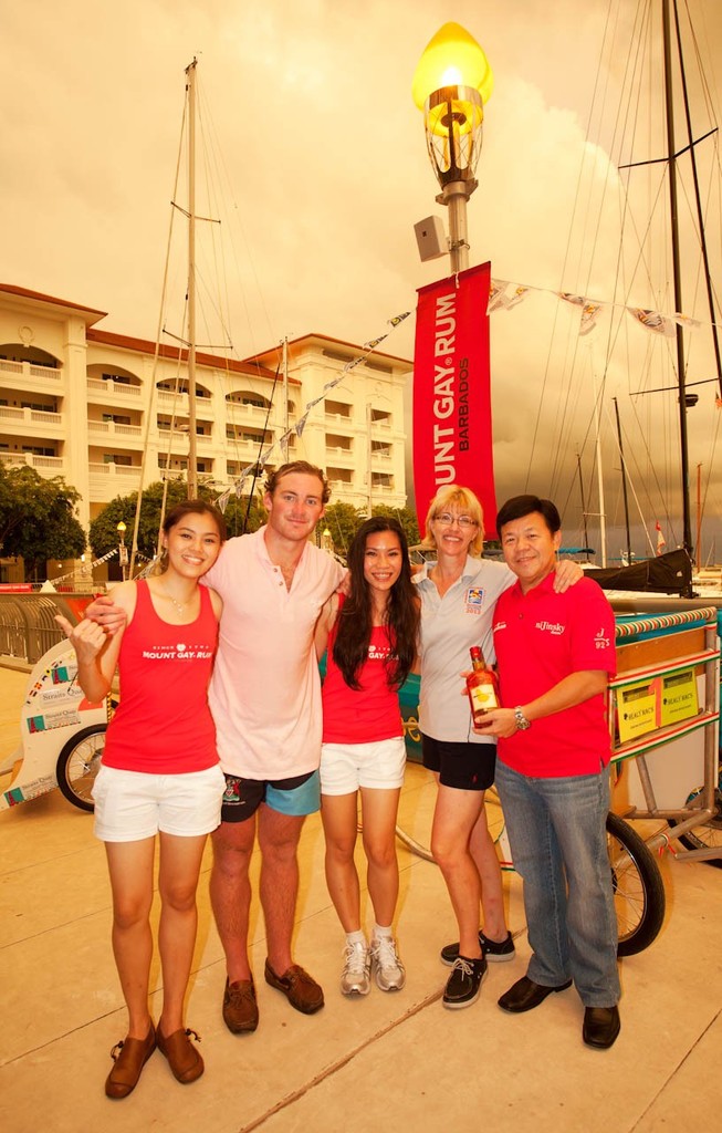 Raja Muda Selangor International Regatta 2012 - Penang Rickshaw Races - Honourable second © Guy Nowell / RMSIR