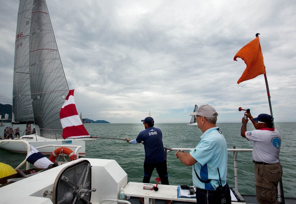 Raja Muda Selangor International Regatta 2012 - AP down © Guy Nowell / RMSIR