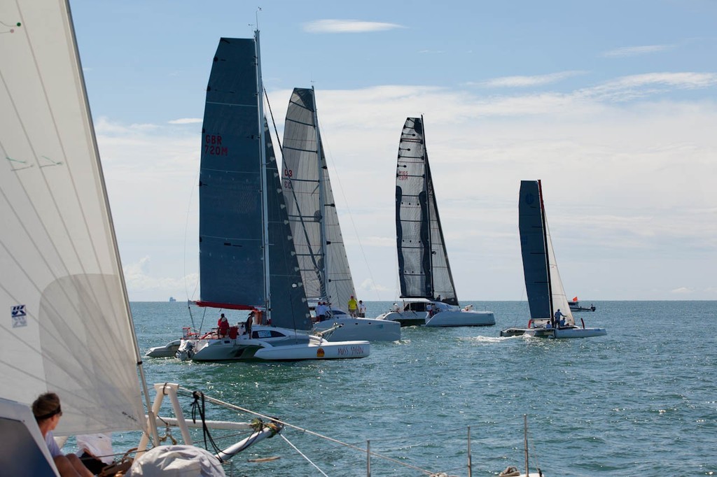Raja Muda Selangor International Regatta 2012 - multihull start © Guy Nowell / RMSIR