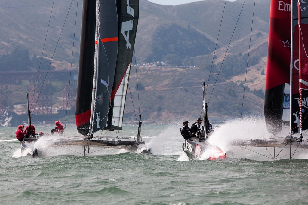 San Francisco (USA,CA), 34th America’s Cup, America’s Cup World Series  San Francisco 2012 Event One, Open Training day 5 © ACEA - Photo Gilles Martin-Raget http://photo.americascup.com/