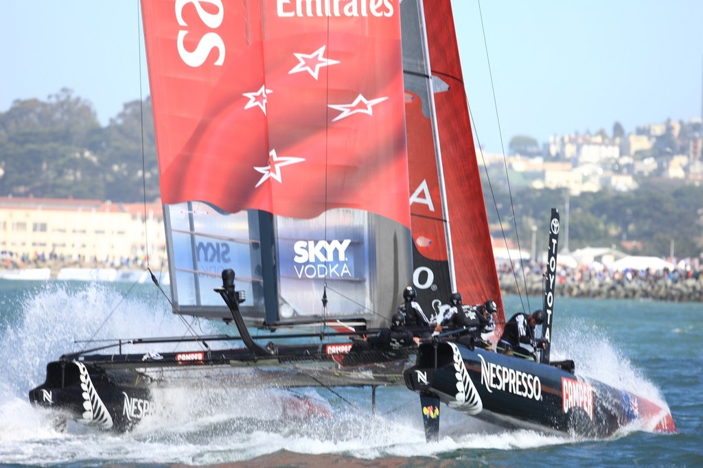Emirates Team NZ - America’s Cup World Series San Francisco 2012 August, Race Day 3 © ACEA - Photo Gilles Martin-Raget http://photo.americascup.com/
