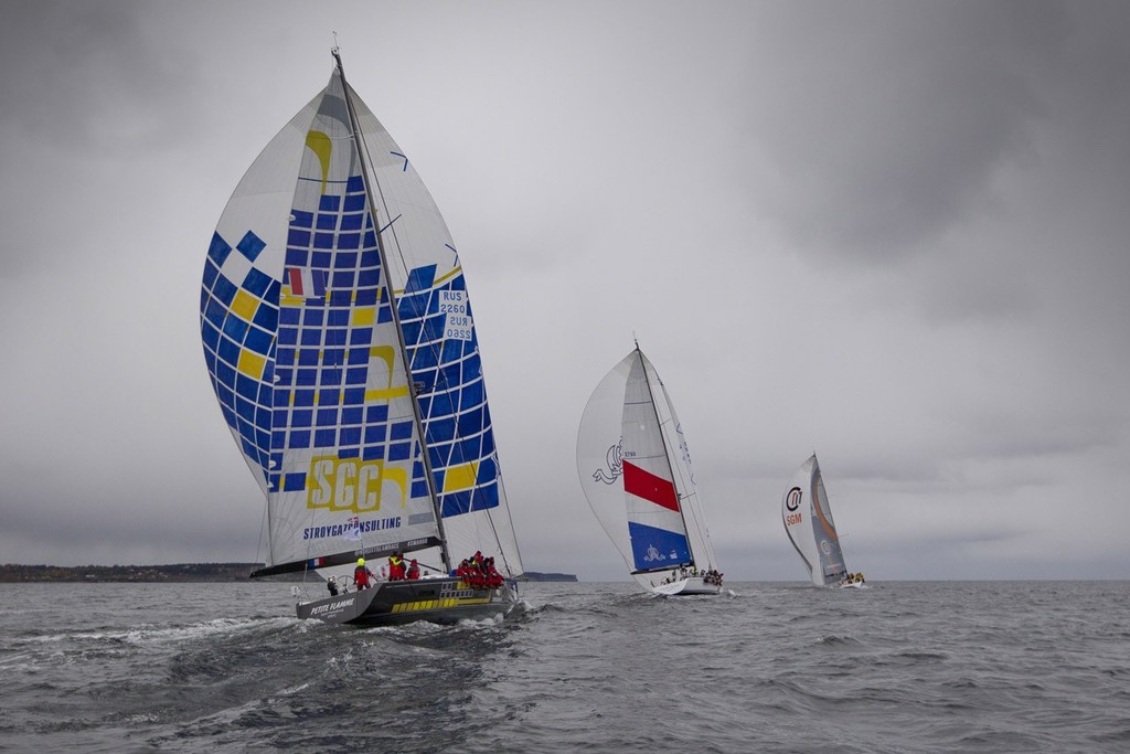 The start of the final leg, 2012 Nord Stream Race, Visby photo copyright onEdition http://www.onEdition.com taken at  and featuring the  class