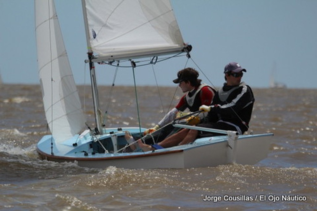 Bruno Bethlem and Dante Bianchi - 2012 Snipe Western Hemisphere & Orient Championship photo copyright Jorge Cousillas www.elojonautico.com taken at  and featuring the  class