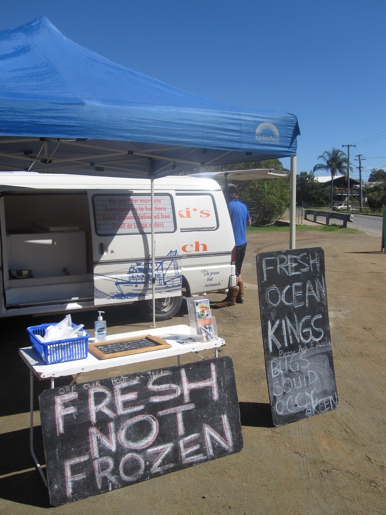 fresh local prawns and fish - that's what locals and visitors want photo copyright SW taken at  and featuring the  class