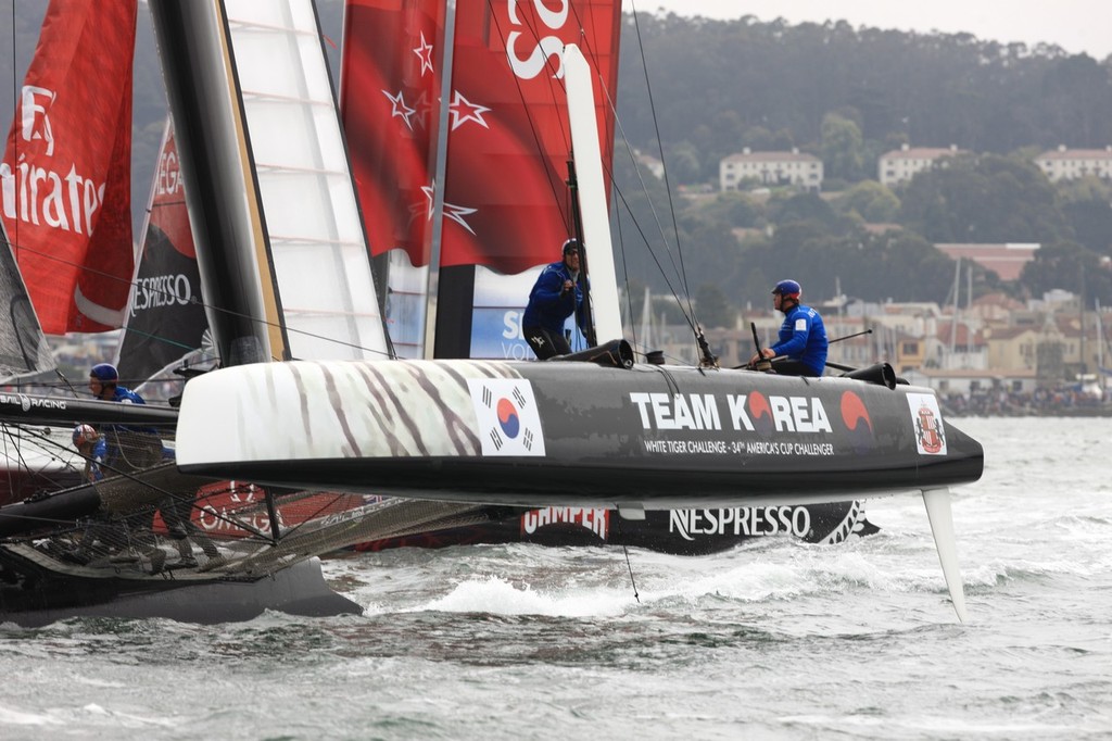 America’s Cup World Series San Francisco 2012 August, Race Day 2 © ACEA - Photo Gilles Martin-Raget http://photo.americascup.com/