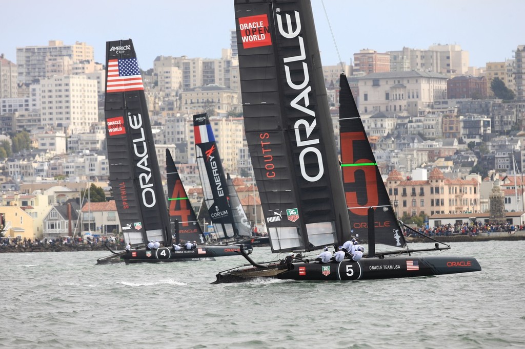 America’s Cup World Series San Francisco 2012 August, Race Day 2 © ACEA - Photo Gilles Martin-Raget http://photo.americascup.com/