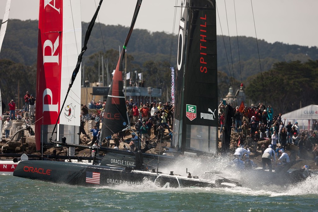 34th America’s Cup, America’s Cup World Series  San Francisco 2012 August, Final Race Day © ACEA - Photo Gilles Martin-Raget http://photo.americascup.com/