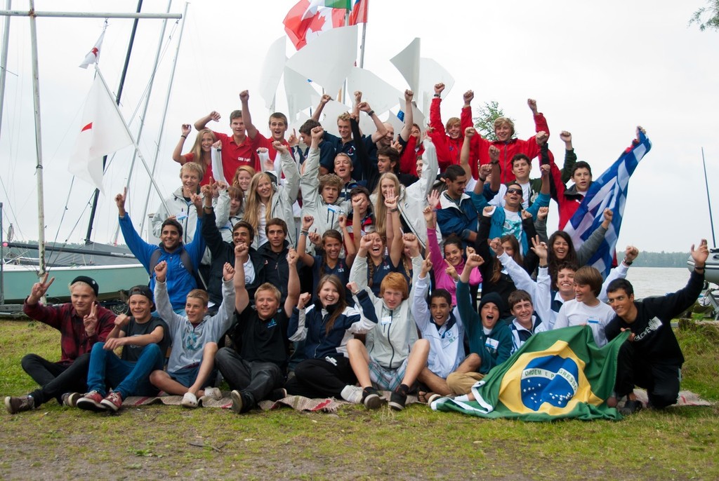 Participants from 8 countries photo copyright Ian Jones taken at  and featuring the  class